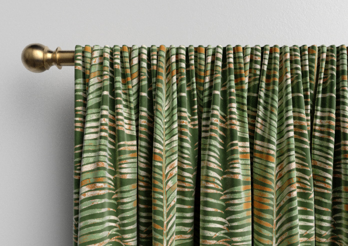 Melody Velvet, Rainforest - Made to Measure Curtains - Image 9